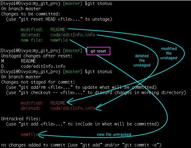 remove files from Index - common git mistakes -Edureka