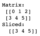 output - Matrices in Python- edureka