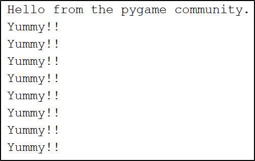 Adding the food terminal-Snake Game in python-Edureka