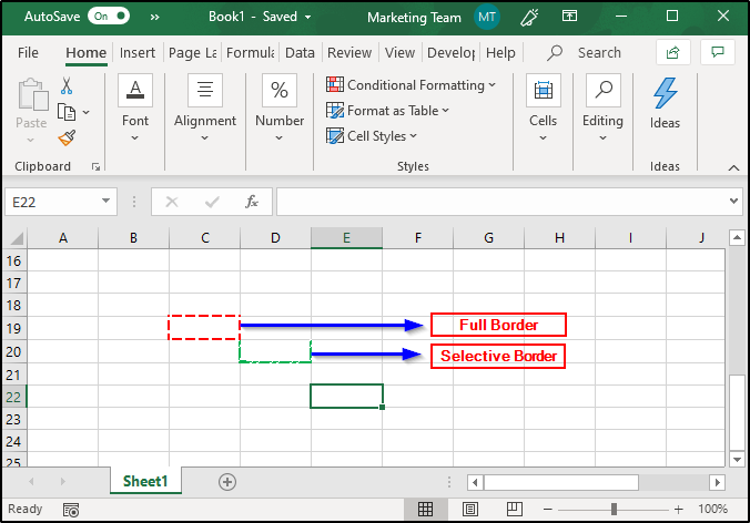 Borders-Excel Tutorial-Edureka