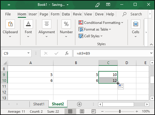 Copying formulas Excel-Edureka