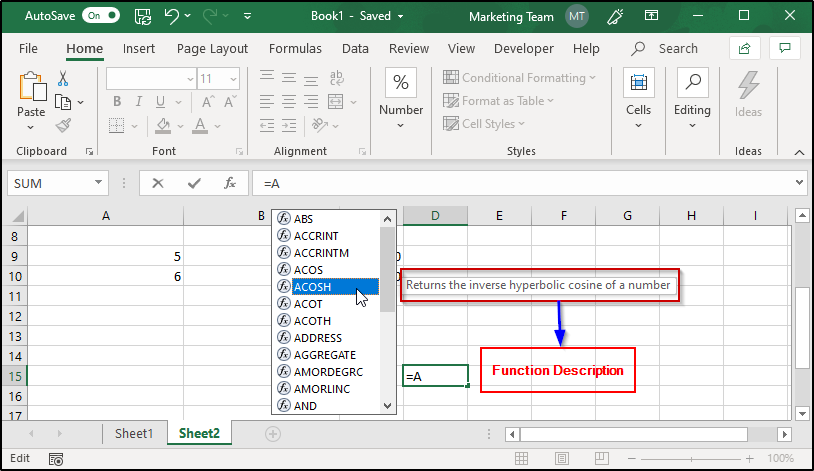 Functions Excel-edureka
