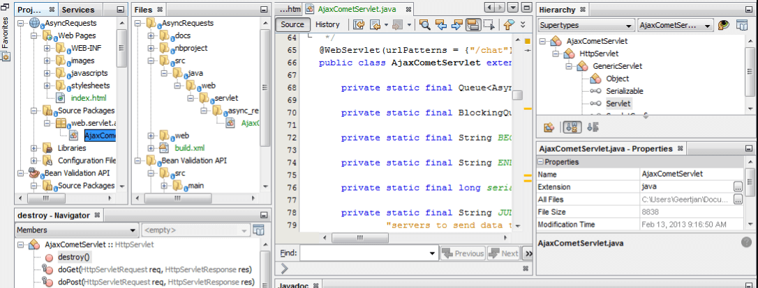 Output- Netbeans in Java- Edureka