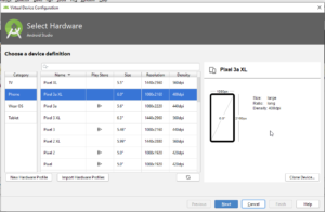 Virtual device configuration-Android Projects-Edureka