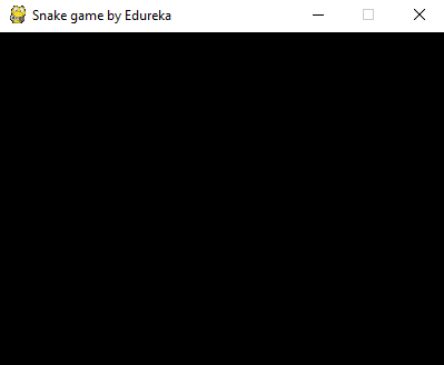 display2-Snake Game in Python-Edureka
