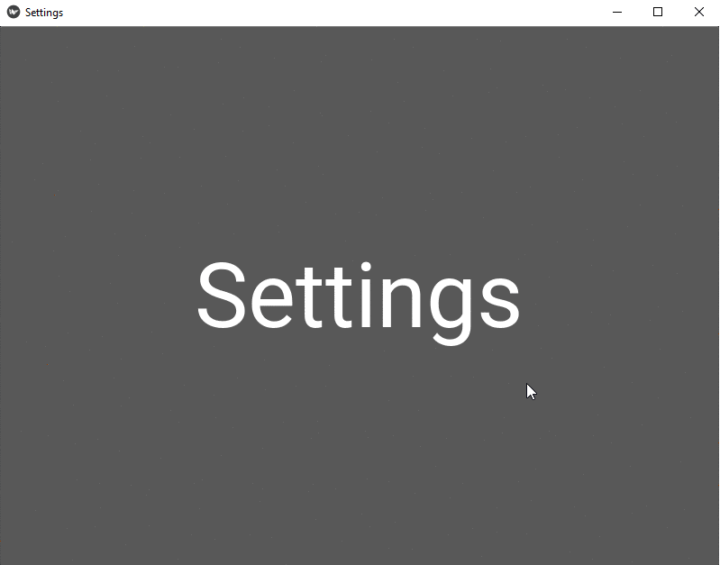 Kivy’s Settings Panel
