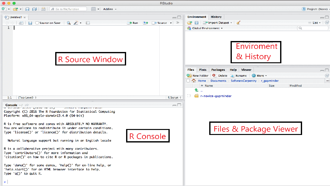 RStudio window - R - Edureka