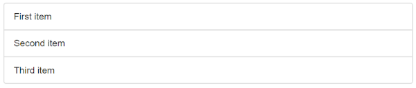 Bootstrap List - Edureka