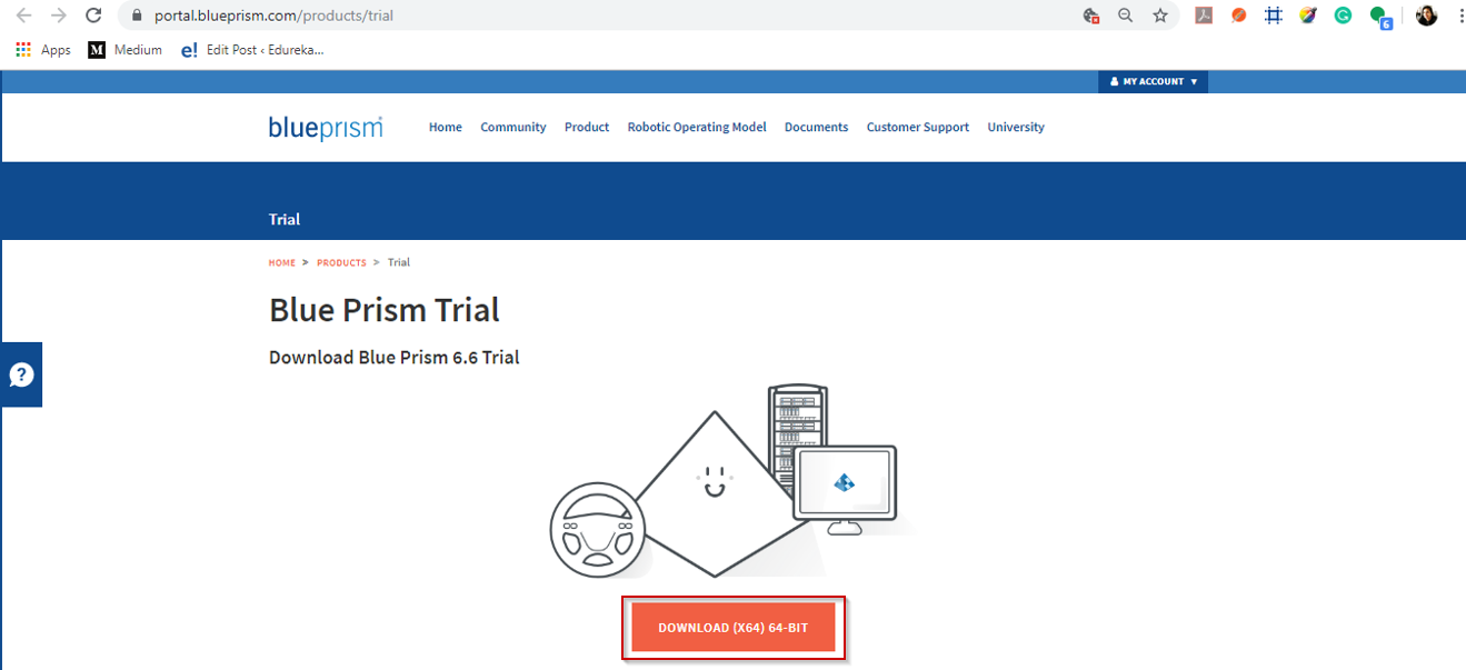 Download Trial Version - Blue Prism Installation - Edureka