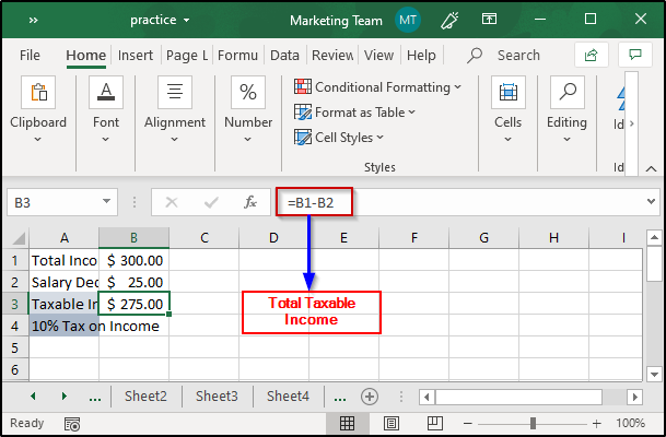 Income tax formula excel-Edureka