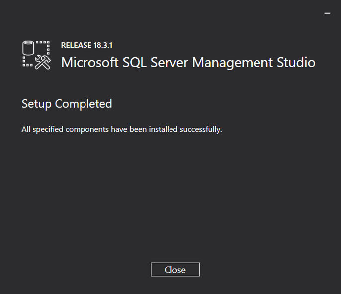 Setup Complete - SQL Server Tutorial - Edureka