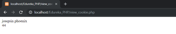 View - PHP Cookies - Edureka