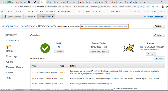 Step 6 - Deploy Java Web App in AWS - Edureka