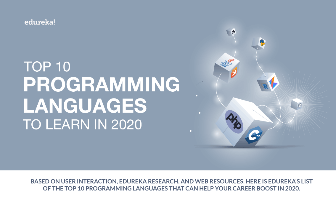 Top 10 Programming Languages to Learn in 2020 - Edureka Blog - Edureka - 1