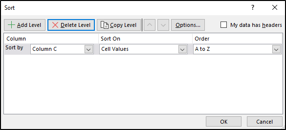 sort window-Edureka