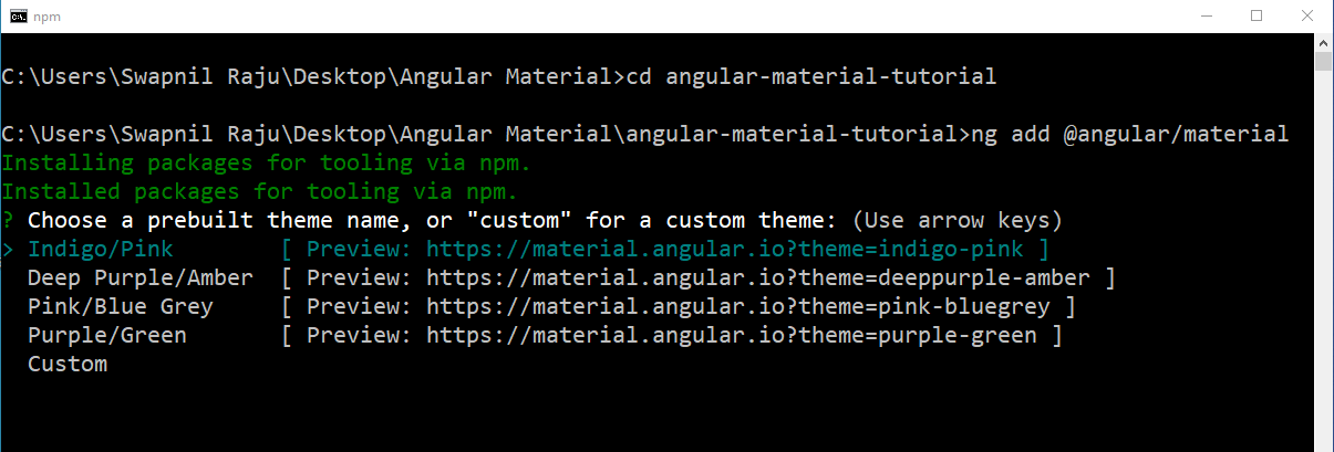 Angular Material Install - Angular Material - Edureka