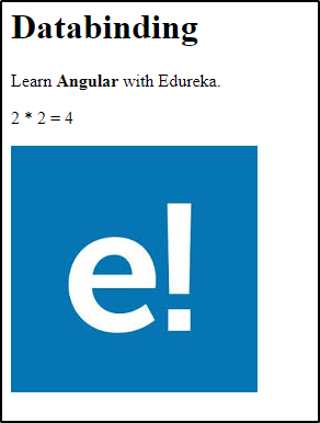 Interpolation-Angular Data binding -Edureka