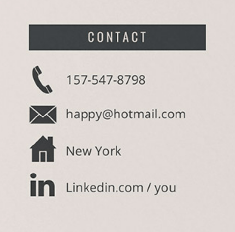 Correct Contact Details