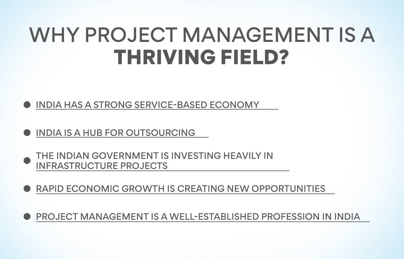 Why Project Management is a thriving field?