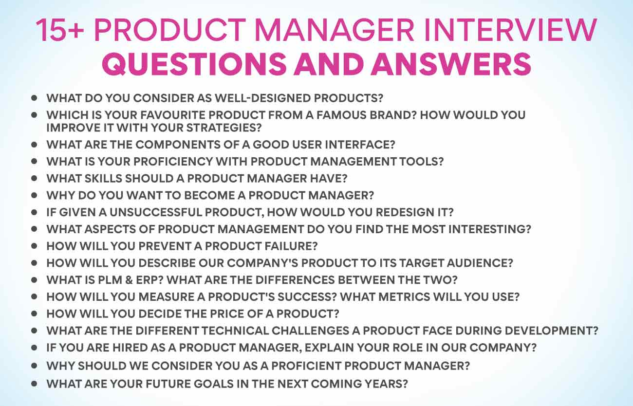Top 16 Product Manager Interview Questions and Answers