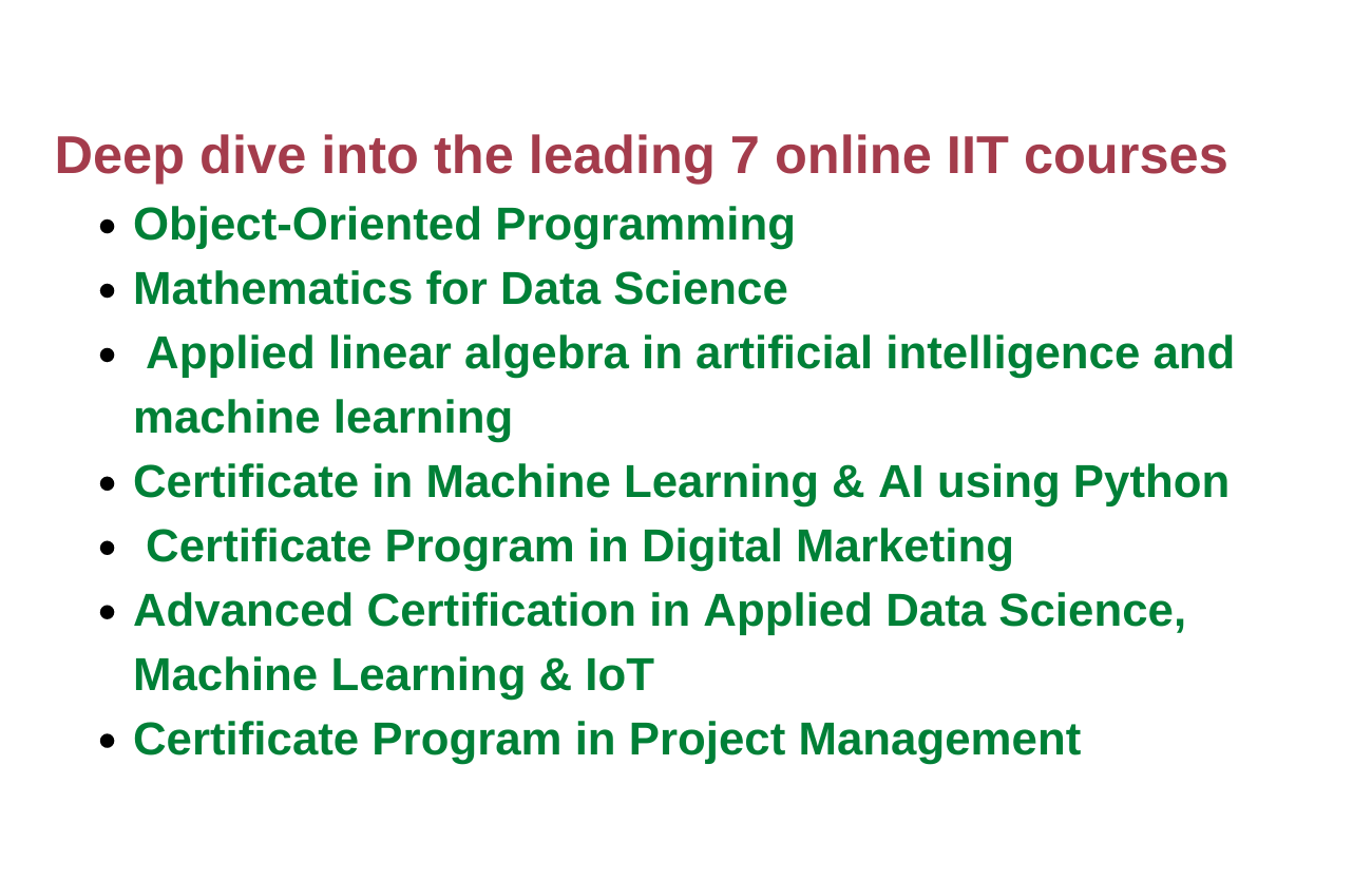 Best IIT Certificate Courses For Working Professionals in 2023 - Edureka