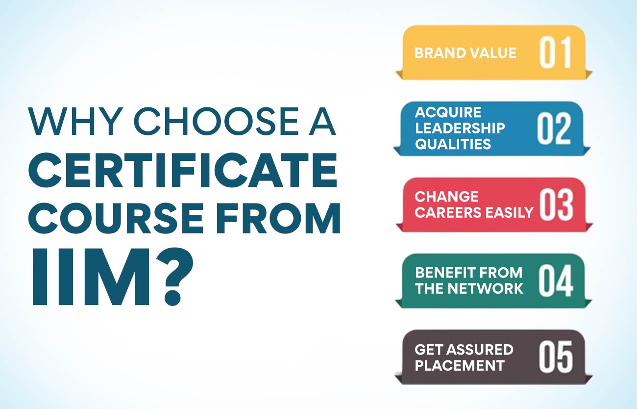 Why Choose A Certificate Course From IIM?