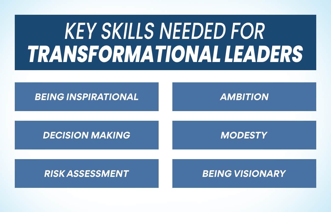 Key Skills Needed For Transformational Leaders