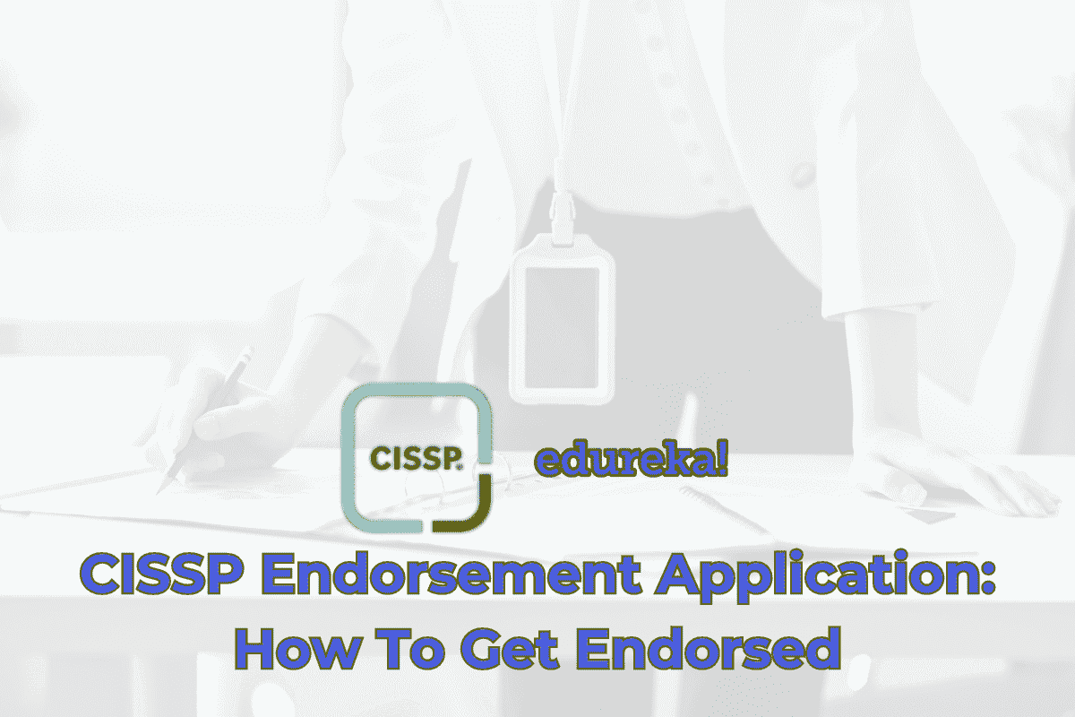 CISSP endorsement application