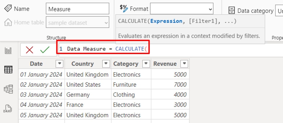 CALCULATE