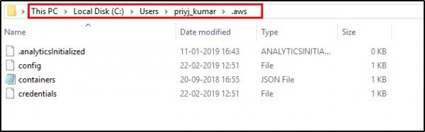 Where can I find my credentials and configuration files | Edureka Community