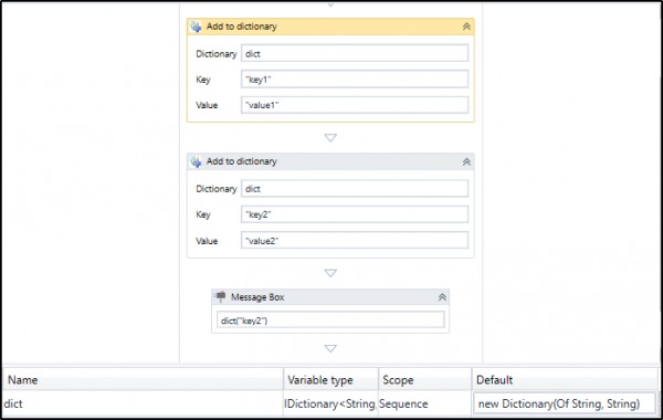 How To Access Specific Key And Value From Dictionary Without Loop In Uipath | Edureka Community