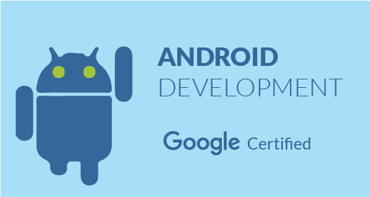 Our Android development online course-is now certified by Google. Google plans to train 2M android developers in India in next 3 years as the app ecosystem grows stronger with advances in IOT, mobile devices and has chosen edureka as one of the partners to realize this goal.